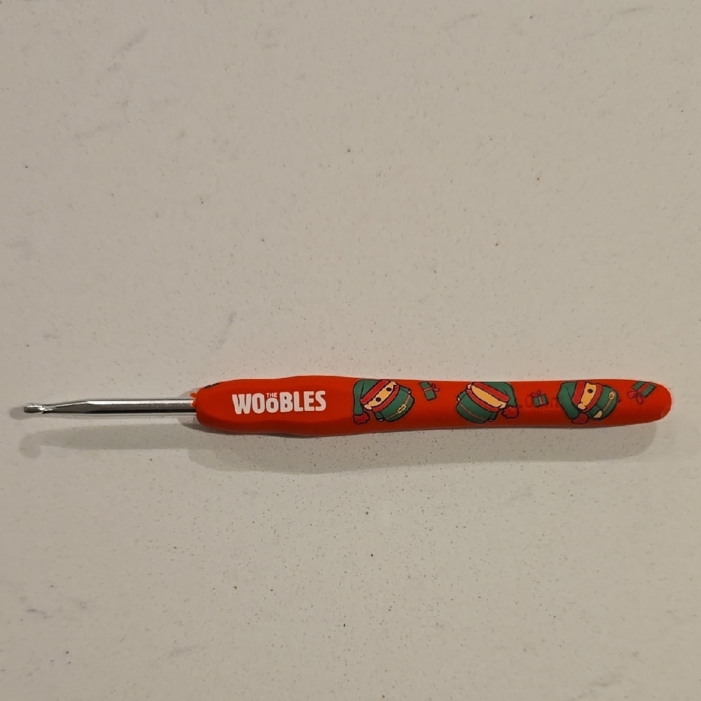 The Woobles Bernard The Elf Holiday Red Crochet Hook